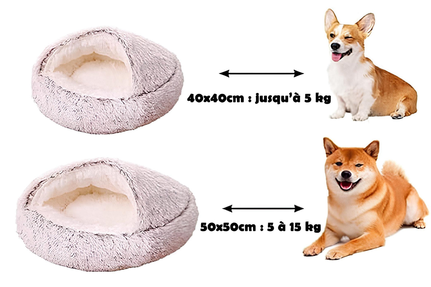 GALEO™ - Nid cocon apaisant pour animaux